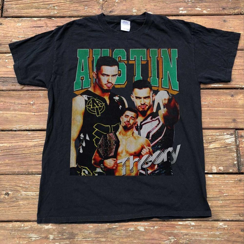 Austin Theory - Wwe - Nxt - Unisex Black T-Shirt
